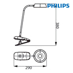 Tischlampe Philips Lámpara de mesa Rosa 3 W