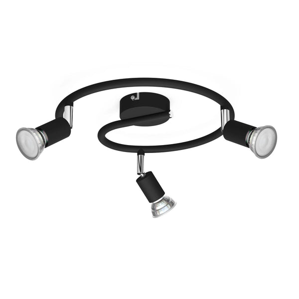 Fokus Philips limbali Schwarz GU10 (3 Stück)