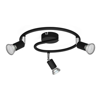 Fokus Philips limbali Schwarz GU10 (3 Stück)