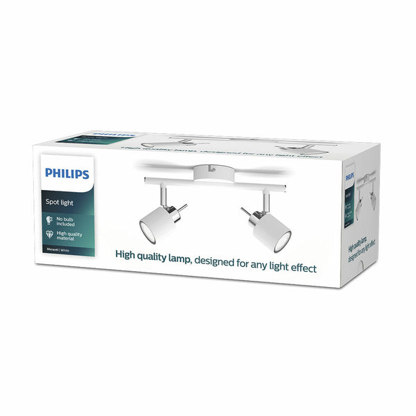 Fokus Philips meranti Weiß GU10 (2 Stück)
