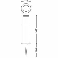 Lampe Philips Grau 12 V Warmes Weiß 600 lm (1 Stück)