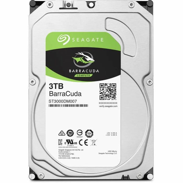 Festplatte Seagate ST3000DM007 3 TB 5400 rpm 3,5" 3 TB 3,5"