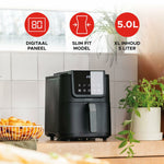 Heißluftfritteuse Bourgini 184170 Schwarz 1500 W 5 L