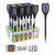 Solar-Gartenpfahl Progarden Schwarz Polypropylen Ø 10 x 58 cm Solar Flammeneffekt