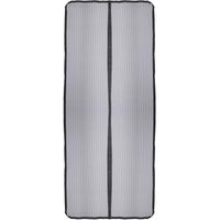 Moskitonetz Progarden Plattenspeicher 2 Stücke Türen Fiberglas Schwarz (50 x 220 cm)