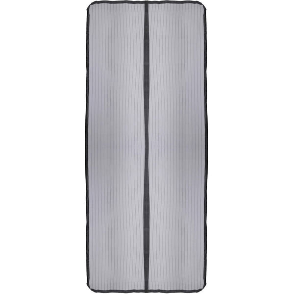 Moskitonetz Progarden Plattenspeicher 2 Stücke Türen Fiberglas Schwarz (50 x 220 cm)