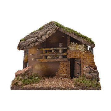 Acessories für die Weihnachtskrippe Decoris Durchsichtig 32 X 16 X 24 CM
