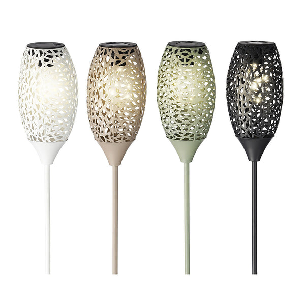 Solar-Gartenpfahl Lumineo Ø 11 x 94 cm Solar 1 Stück