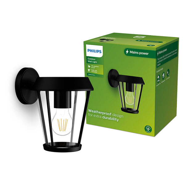 Wandleuchte Philips sunera Schwarz 25 W Aluminium E27