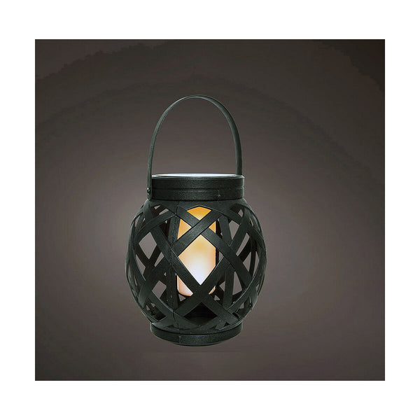 LED-Laterne Lumineo 898198 5 Lm Ø 14,5 x 16 cm Solar Flammeneffekt