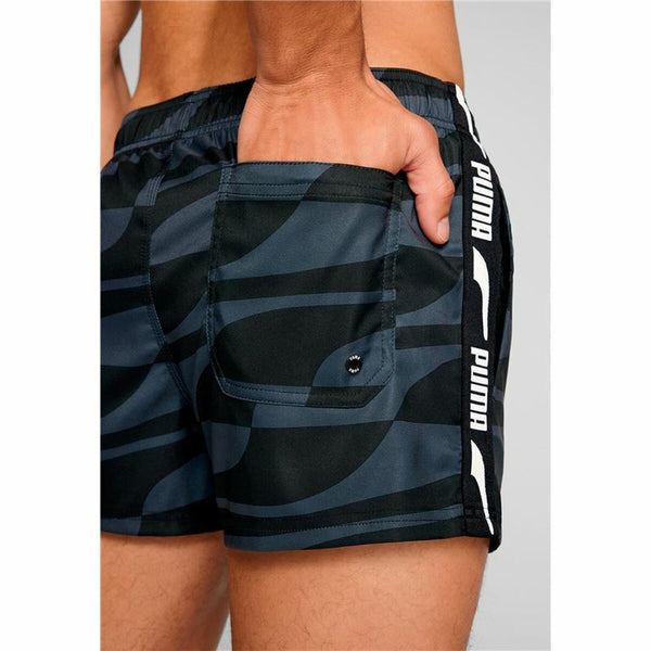 Herren Badehose Puma Formstrip 1P Schwarz