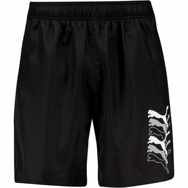 Herren Badehose Puma Cats Mid Schwarz