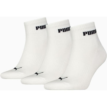 Sportsocken Puma CUSHIONED NEXT QUARTER 701225904 001 Weiß 3 Paar