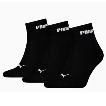 Sportsocken Puma CUSHIONED NEXT QUARTER 701225904 002 Schwarz 3 Paar