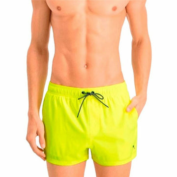 Herren Badehose Puma Neongrün Hellgrün