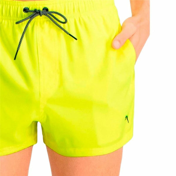 Herren Badehose Puma Neongrün Hellgrün