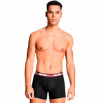 Herren-Boxershorts Puma Schwarz Rot