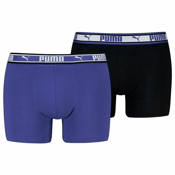 Herren-Boxershorts Puma Blau