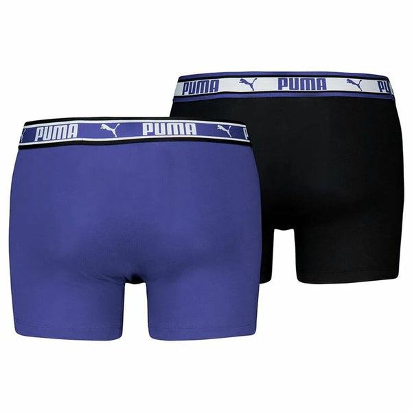 Herren-Boxershorts Puma Blau