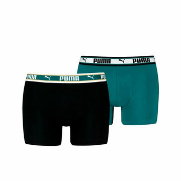 Herren-Boxershorts Puma grün