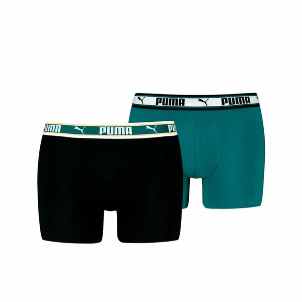 Herren-Boxershorts Puma grün