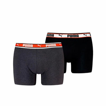 Herren-Boxershorts Puma Schwarz