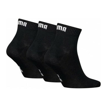 Sportsocken Puma QUARTER PLAIN 3P 701230337 200 Schwarz 3 Paar