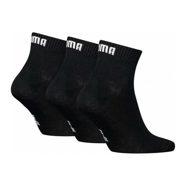 Sportsocken Puma QUARTER PLAIN 3P 701230337 200 Schwarz 3 Paar