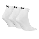 Sportsocken Puma QUARTER PLAIN 3P 701230337 300 Weiß 3 Paar