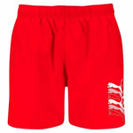 Herren Badehose Puma Swim Cats Mid Rot