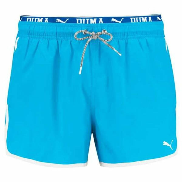 Herren Badehose Puma Swim Track Blau Wasser