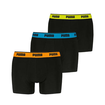 Herren-Boxershorts Puma 701234187 006 Schwarz 3 Stück