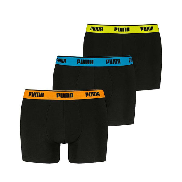 Herren-Boxershorts Puma 701234187 006 Schwarz 3 Stück