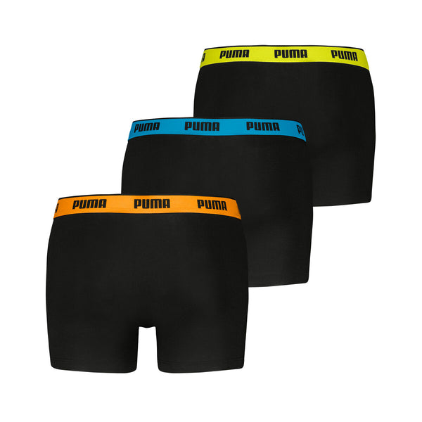 Herren-Boxershorts Puma 701234187 006 Schwarz 3 Stück