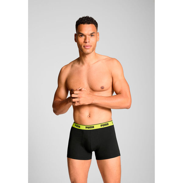 Herren-Boxershorts Puma 701234187 006 Schwarz 3 Stück