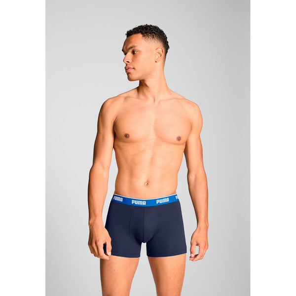 Herren-Boxershorts Puma 701234187 004 Blau 3 Stück