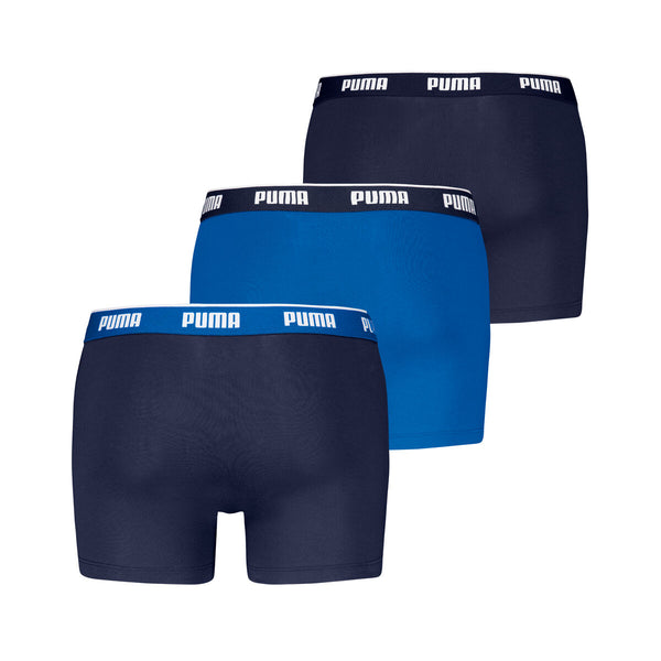 Herren-Boxershorts Puma 701234187 004 Blau 3 Stück