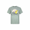 Damen Kurzarm-T-Shirt O'Neill Luano Graphic Hellgrau