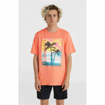 Herren Kurzarm-T-Shirt O'Neill Jack Neon Living Orange