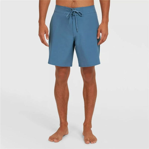 Herren Badehose O'Neill Solid 17" Boardshorts Blau