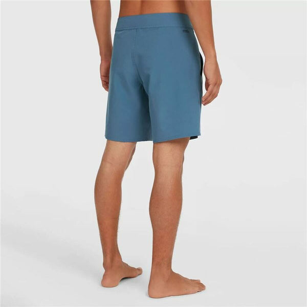 Herren Badehose O'Neill Solid 17" Boardshorts Blau