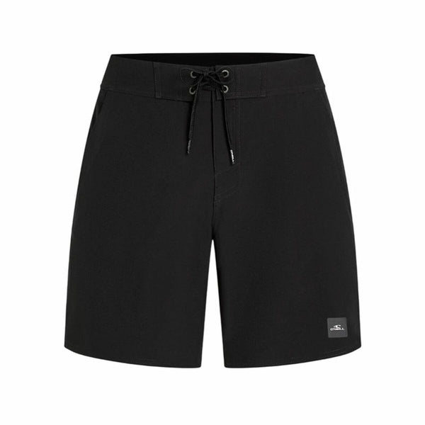 Herren Badehose O'Neill Solid 17" Boardshorts Schwarz