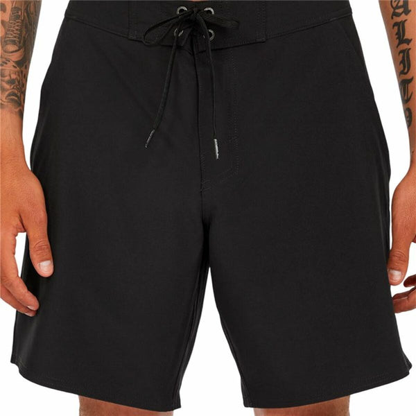 Herren Badehose O'Neill Solid 17" Boardshorts Schwarz