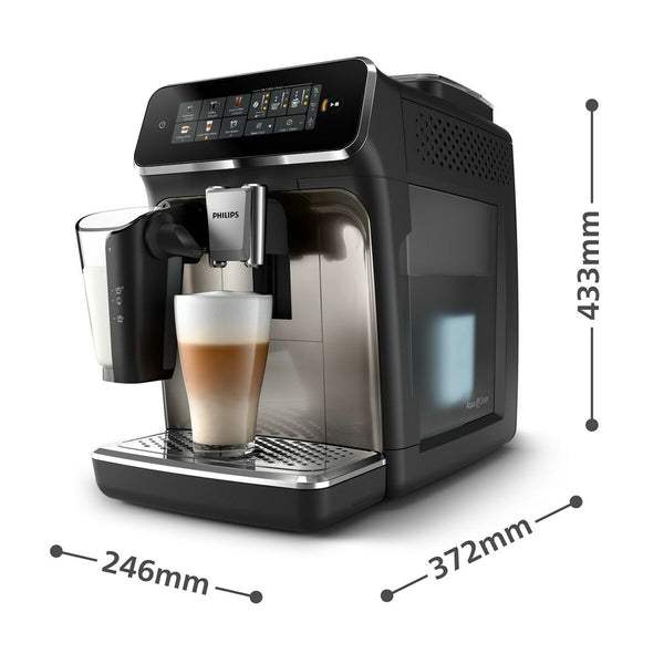 Superautomatische Kaffeemaschine Philips EP3347/90 Schwarz Chrom 1500 W 230 W 15 bar 275 g 1,8 L