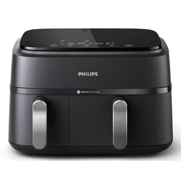 Heißluftfritteuse Philips NA351/00 Schwarz Silberfarben 2750 W 9 L