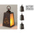 LED-Laterne Lifetime 10 x 19 cm Flammeneffekt
