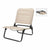 Gepolsterte Campingstuhl Lifetime Creme 60 x 47 x 66 cm