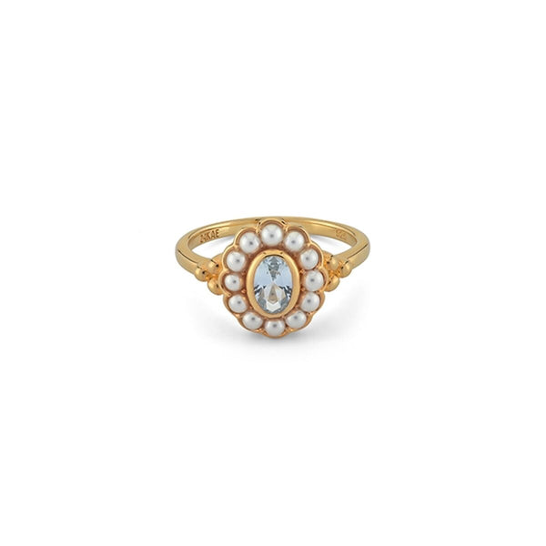 Damenring 24KAE 12416Y/54 14 Gold