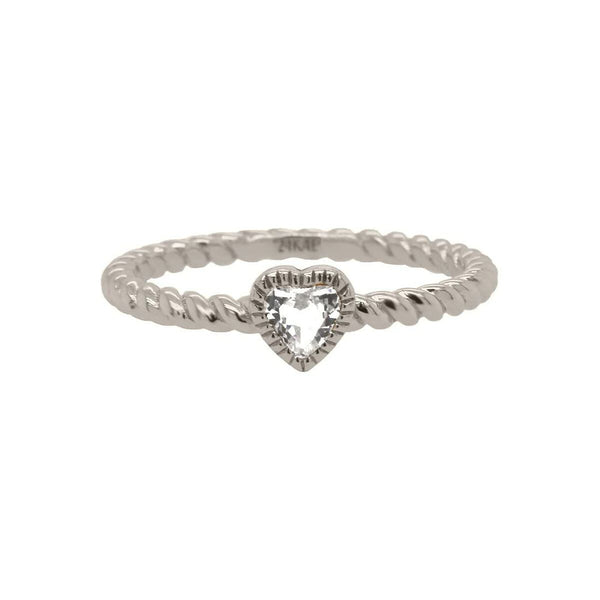 Damenring 24KAE 12417S/54 14 Silberfarben