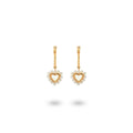 Damenohrringe 24KAE 42403Y Gold